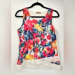 Lavish Multicolor Floral Top Size Medium